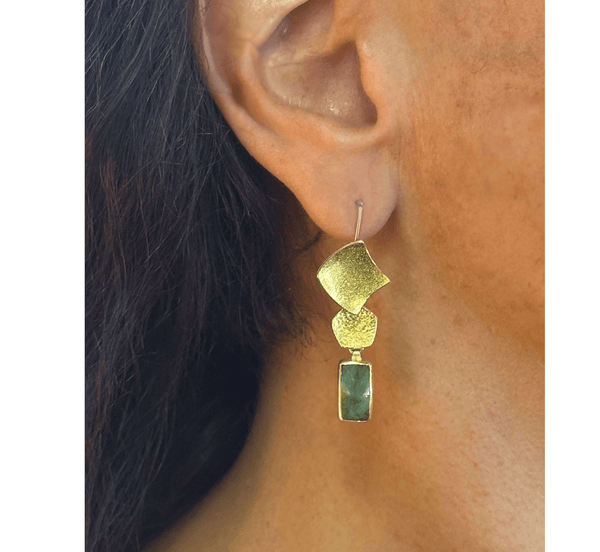 Kyanite Kite Earrings