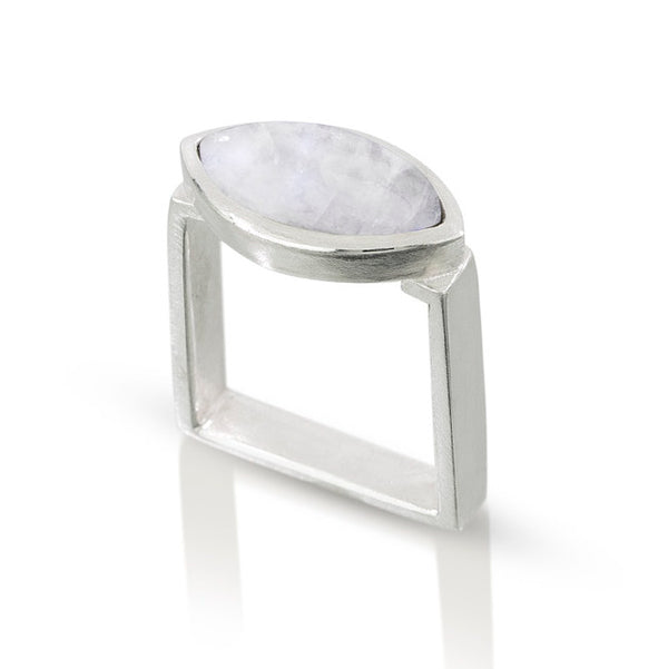 Adora Square Ring with Marquis Stone