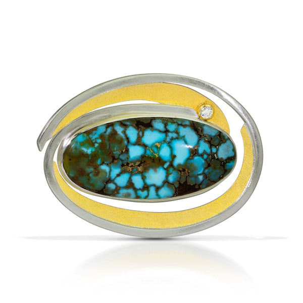 Cosmic Egg Brooch