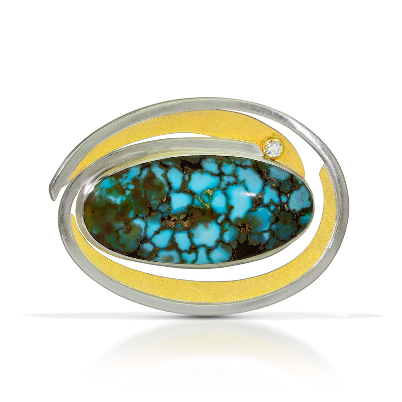 Cosmic Egg Brooch