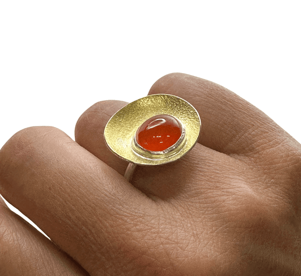 Ring Pop - Carnelian