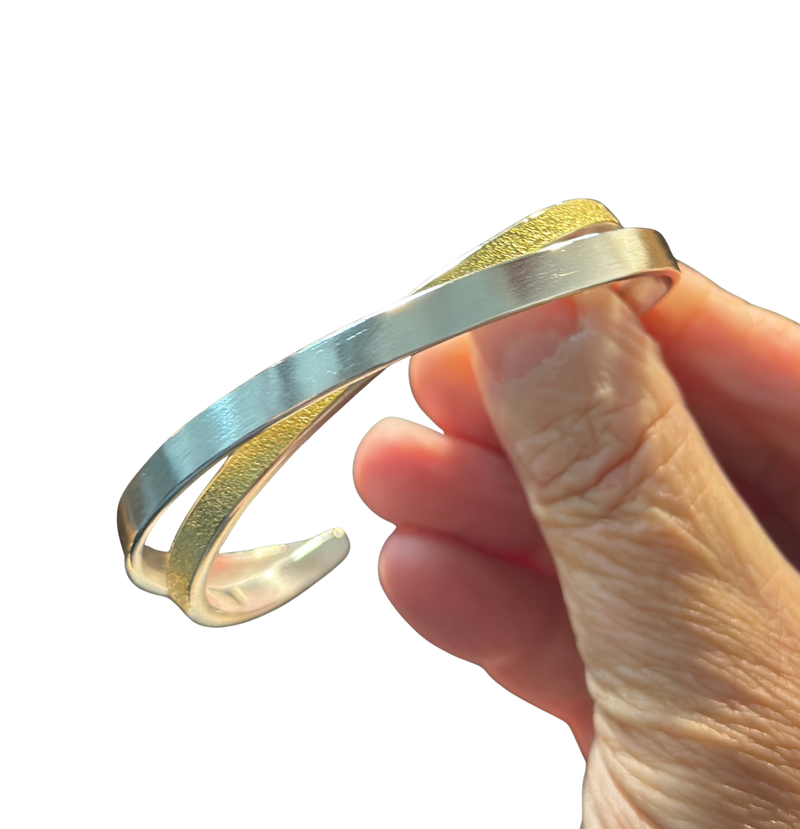Crisscross Cuff Bracelet