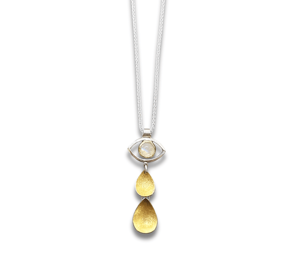 Goddess Eye with Two Tears Pendant