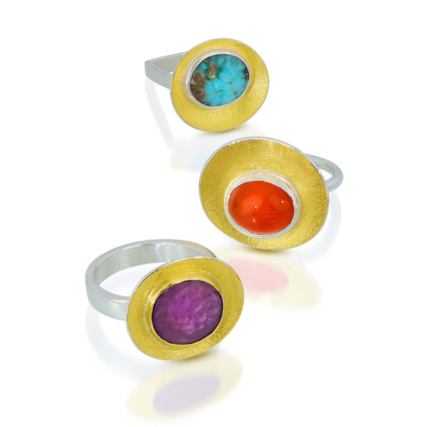 Ring Pop - Carnelian