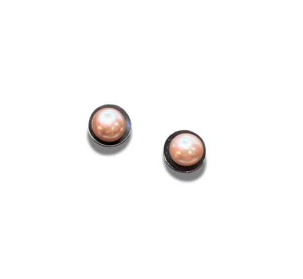 Pink Pearl Studs